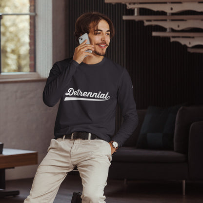 DETRENNIAL LONG SLEEVE FITTED CREW (UNISEX)