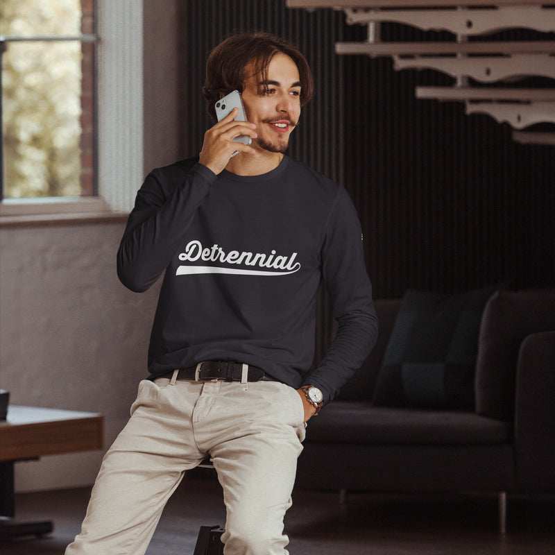 DETRENNIAL LONG SLEEVE FITTED CREW (UNISEX)