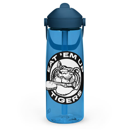 EAT 'EM UP TIGERS WATER BOTTLE