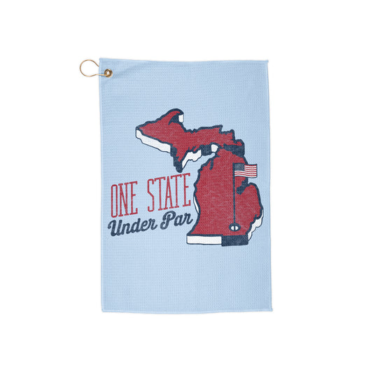 ONE STATE UNDER PAR GOLF TOWEL