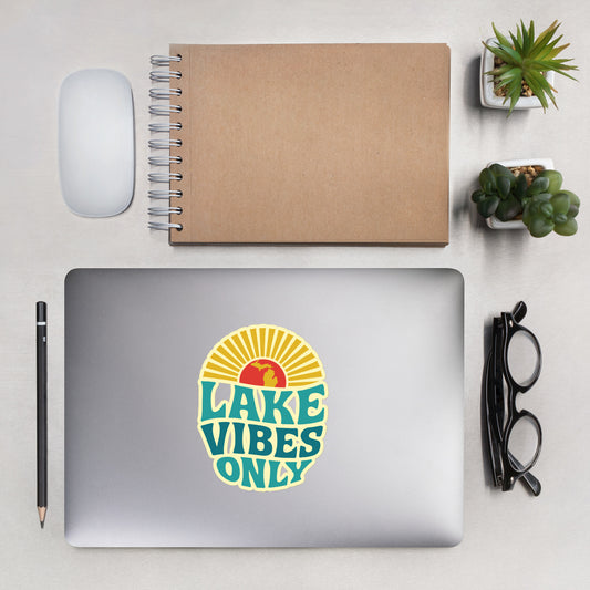 LAKE VIBES ONLY STICKER