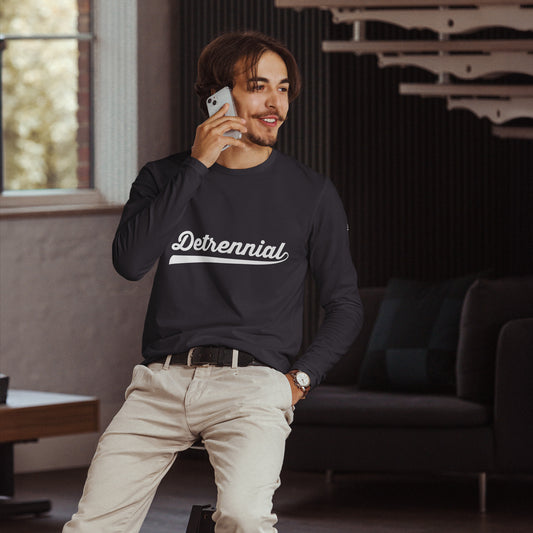 DETRENNIAL LONG SLEEVE FITTED CREW (UNISEX)