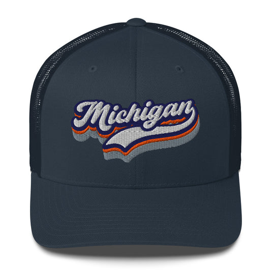 MICHIGAN TRUCKER CAP