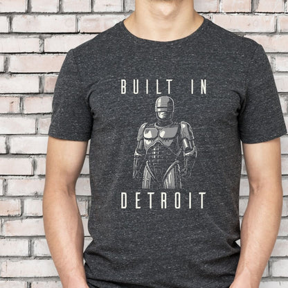 ROBOCOP BUILT IN DETROIT T-SHIRT