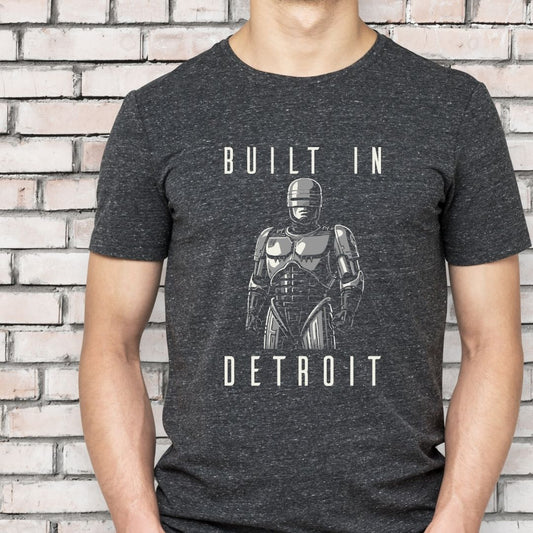 ROBOCOP BUILT IN DETROIT T-SHIRT