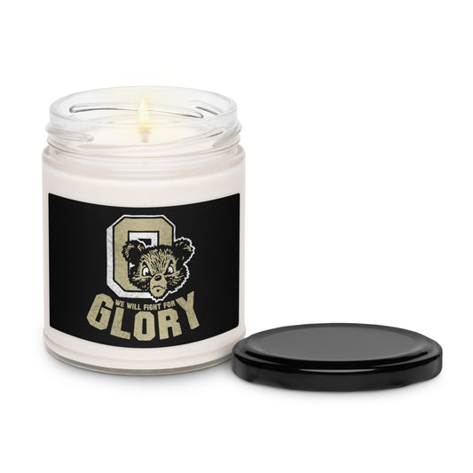 OAKLAND UNIVERSITY GRIZZLIES CANDLE