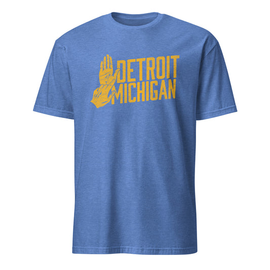DETROIT IS HERE T-SHIRT