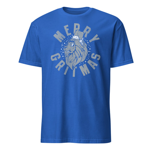 MERRY GRITMAS DETROIT LIONS T-SHIRT