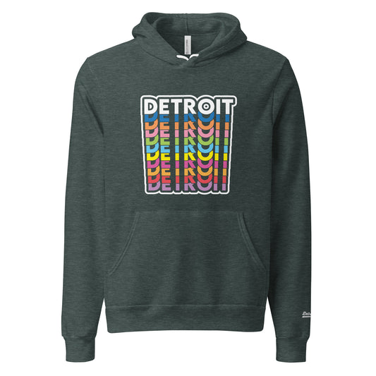 RETRO DETROIT HOODIE (UNISEX)
