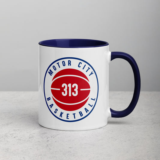 313 BASKETBALL MUG